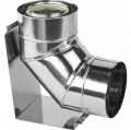 TURBO KOLANO 80/125 Z PODSTAWĄ 